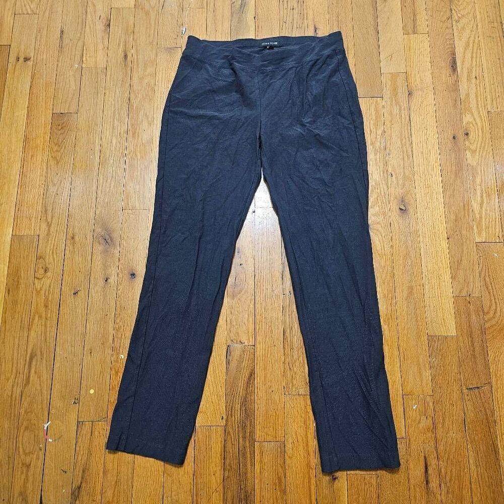 Eileen Fisher Black Pull On Pants Extra Small